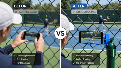 Tennis Fence Phone Mount